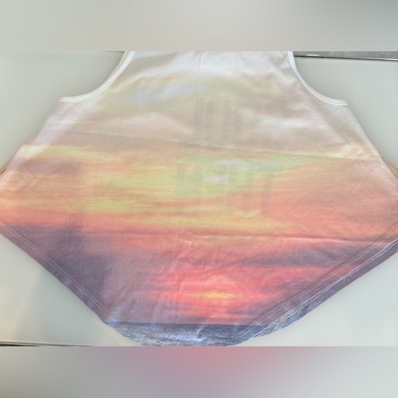 NWOT Soul cycle Soul then beach Hana loose fitting tank  top. - XS - Picture 6 of 7